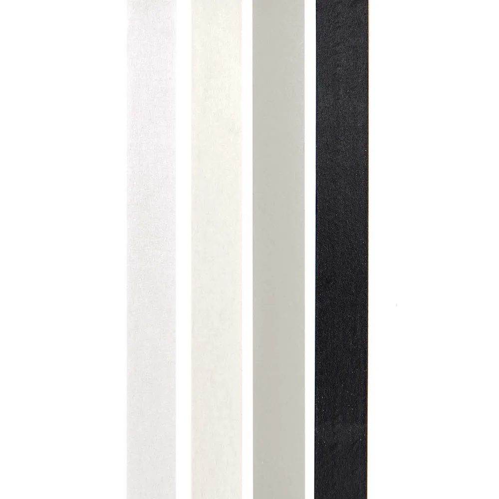 Rico Design Zestaw taśm Black & White - Paper Poetry - 1,5 cm x 10 m, 4 szt.