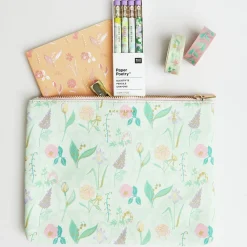 Rico Design Zestaw taśm washi Flowers Pastel - Paper Poetry - 5 szt.