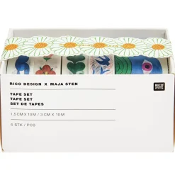 Rico Design Zestaw taśm washi Midsommar Magic - Paper Poetry - 5 szt. > Dodatki Dekoracyjne