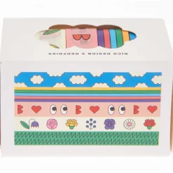 Rico Design Zestaw taśm washi - Paper Poetry - Eye Candy, 15 mm x 10 m, 5 szt.