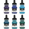 Liquitex Zestaw tuszów akrylowych Aqua - - 6 kolorów x 30 ml
