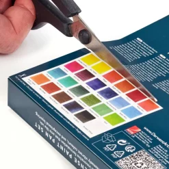 Derwent Zestaw tuszów akwarelowych Inktense w kostkach - - 24 szt. ><noscript><img width=