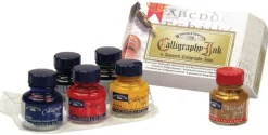 Winsor & Newton Zestaw tuszów do kaligrafii - - 6 szt. > Tusze Do Kaligrafii
