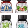 Winsor & Newton Zestaw tuszów rysunkowych - - Vibrant Tones, 4 szt.