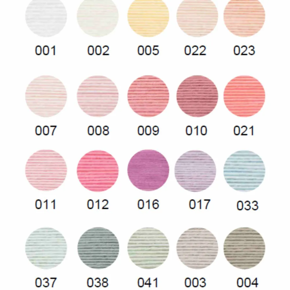 Rico Design Zestaw włóczek bawełnianych Ricorumi DK - - Pastel, 20 szt.