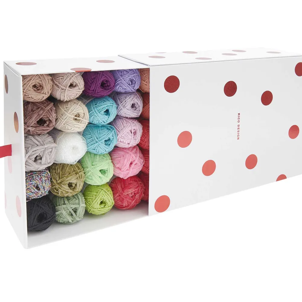 Rico Design Zestaw włóczek Ricorumi Shrooom - - 35 szt. > Włóczki I Muliny