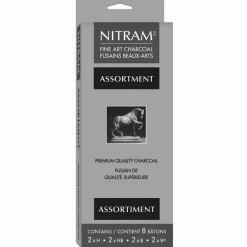 Nitram Zestaw węgli Assortment - - B+, B, HB, H, 8 szt.