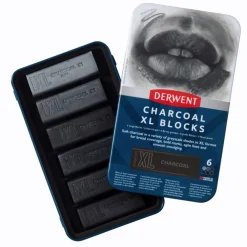 Derwent Zestaw węgli Charcoal XL w sztyfcie - - 6 szt. > Węgle Rysunkowe