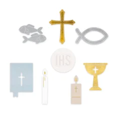 dpCraft Zestaw wykrojników - - Motywy religijne, 8 szt.