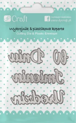 dpCraft Zestaw wykrojników - - W dniu urodzin, imienin