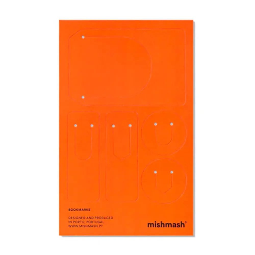 Mishmash Zestaw zakładek Bookmarks - - Orange 5 szt.
