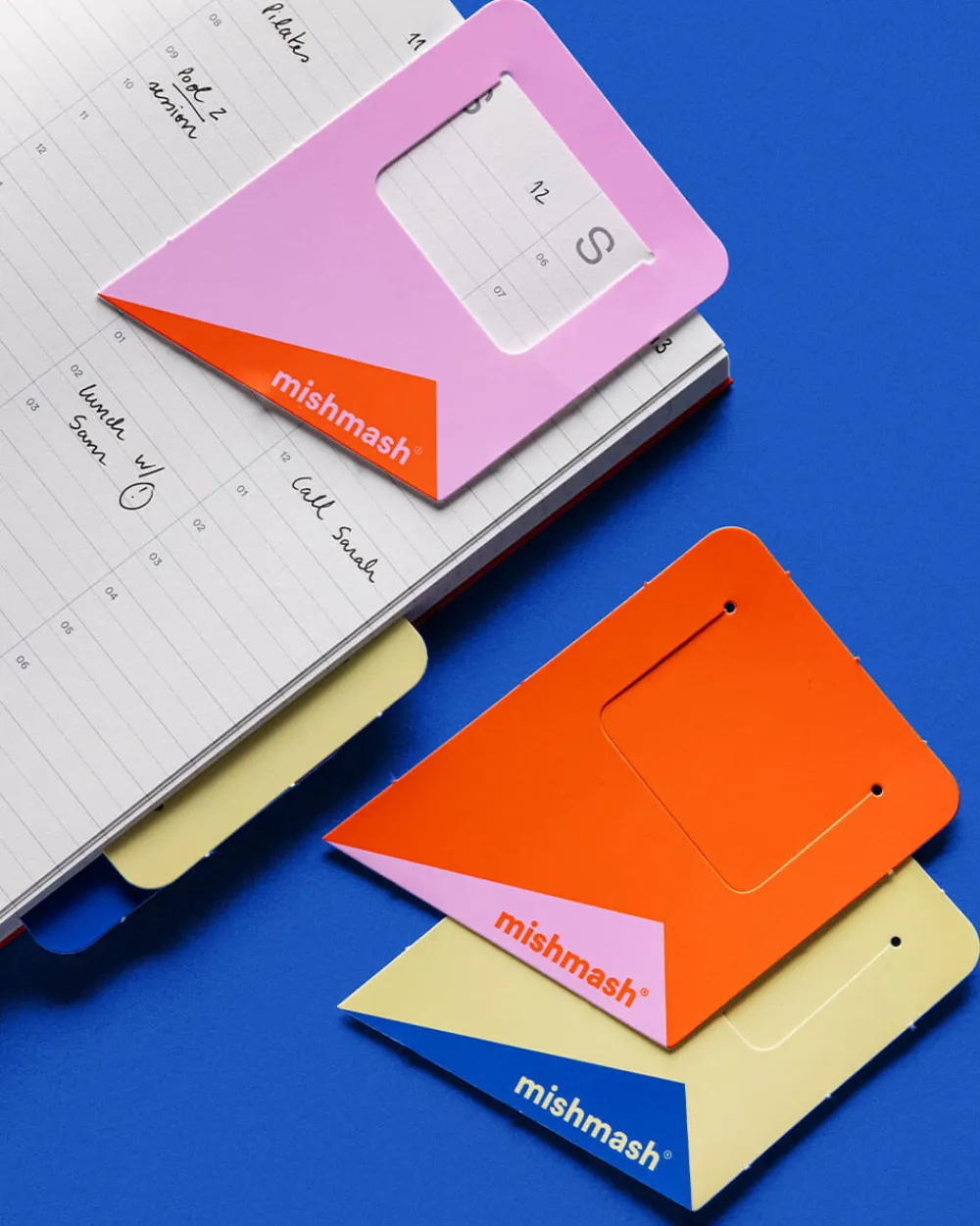Mishmash Zestaw zakładek Bookmarks - - Blue 2 szt. > Zakładki Do Książek
