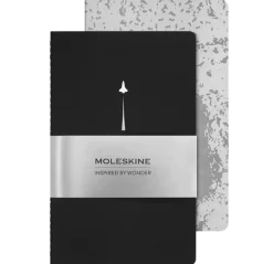 Moleskine Zestaw zeszytów gładkich Cahier NASA edycja limitowana 13 x 21 cm - - 2 szt.
