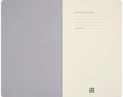 Moleskine Zestaw zeszytów gładkich Cahier NASA edycja limitowana 13 x 21 cm - - 2 szt.