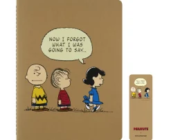 Moleskine Zestaw zeszytów w linie Peanuts Cahier 19 x 25 cm - - miękka okładka 3 szt.
