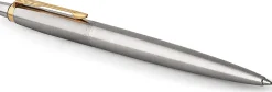 Parker Zestaw z piórem wiecznym i długopisem Jotter w etui - - Stainless Steel GT