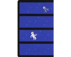 Moleskine Zeszyt gładki Cahier NASA edycja limitowana 13 x 21 cm - ><noscript><img width=