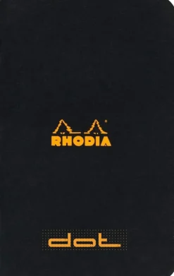 Rhodia Zeszyt w kropki A7 - - Black 80 g 48 stron