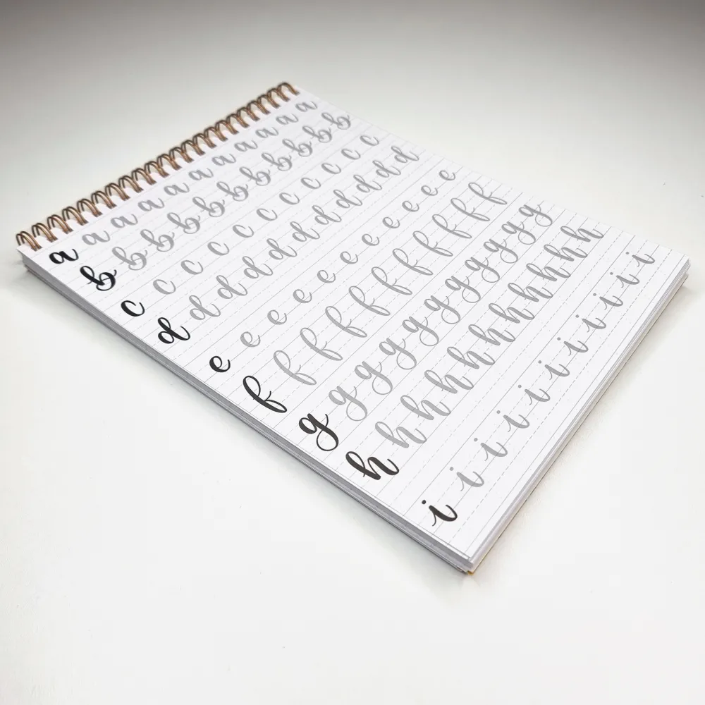 Devangari Zeszyt z ćwiczeniami do brush letteringu Bounce, B5 - - 170 g/m2