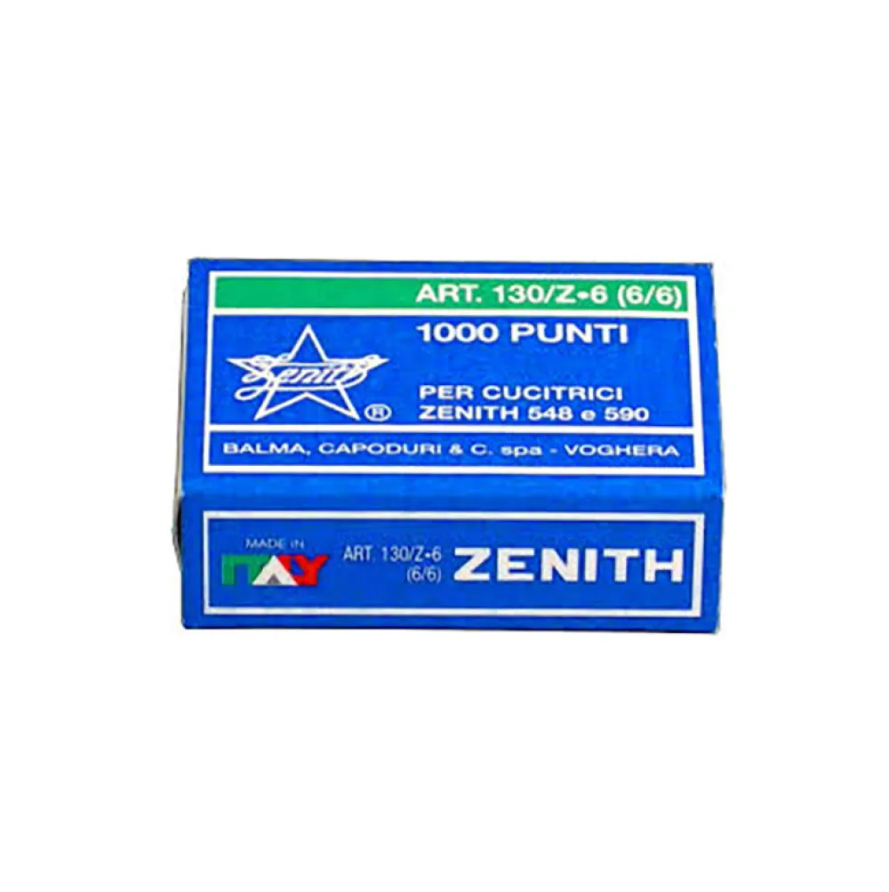 Zenith Zszywki 130/Z 6/6 - - 1000 szt. > Dziurkacze I Zszywacze