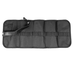 Leniar Zwijany organizer, piórnik na pędzle, kredki - - czarny, 20 x 50 cm